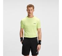 BOSS Active Slim-Fit T-Shirt aus Stretch-Jersey mit feuchtigkeitsableitenden Eigenschaften - Style Tee Check TOC, 50543330 Hellgrün S