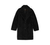 BOSS Teddy-Mantel mit verstellbarem Kragen - Style C_Catedy, 50548583 Schwarz 34