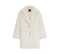 BOSS Teddy-Mantel mit verstellbarem Kragen - Style C_Catedy, 50548583 Weiß 38