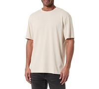 BOSS Green Regular Fit T-Shirt aus reiner Baumwolle Modell 'TEE 10' in Sand, Größe M