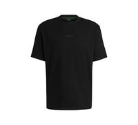 T-Shirt BOSS GREEN "Tee 10", Herren, Gr. M, schwarz (schwarz001), Single Jersey, Obermaterial: 100% Baumwolle, unifarben, casual, oversize, Rundhals, Kurzarm eingesetzt normaler Saum, Shirts, mit Rund