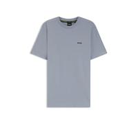BOSS T-Shirt aus Stretch-Baumwolle mit Logo-Detail - Style Tee, 50506373 Grau L