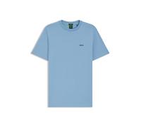 BOSS GREEN "Tee" mit gummiertem Kontrast-Logo (52629401-XXXL) open blau469