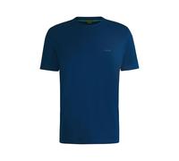 BOSS T-Shirt aus Stretch-Baumwolle mit Kontrast-Logo - Style Tee, 50506373 Dunkelblau XL
