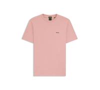 Hugo Boss T-Shirt Tee 50506373 aus Stretch-Baumwolle mit Logo-Detail Hellrosa M