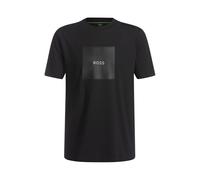 BOSS Green Regular Fit T-Shirt mit Logo Print in Black, Größe XXL