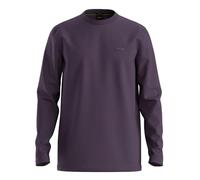 BOSS Green Regular Fit Langarmshirt aus Baumwoll-Mix Modell 'TEE LONG' in Purple, Größe L