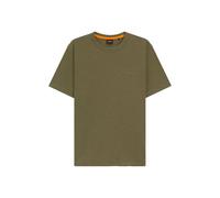 BOSS Orange Regular Fit T-Shirt aus reiner Baumwolle Modell 'TEGOOD' in Khaki, Größe XXXL