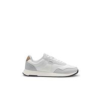 BOSS Lowtop Sneakers mit strukturiertem Obermaterial - Style Titanium_Runn_nypuN, 50536481 Weiß 40