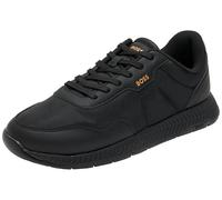 BOSS Sneaker Titanium_Runn_nypuN Lowtop mit strukturiertem Obermaterial Schwarz 41
