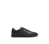 BOSS Sneakers aus Nappaleder mit perforierten Details - Style Titanium SL_ltpf, 50542099 Schwarz 41