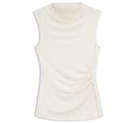 BOSS Top aus Stretch-Jersey mit drapiertem Kragen - Style Erocis, 50554163 Natur XL