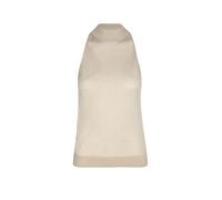 BOSS Stricktop mit Stehkragen aus superfine Garn - Style Fargherita, 50554975 Beige XL