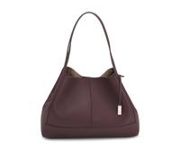 BOSS Tote Bag aus genarbtem Leder mit abnehmbarer Pouch - Style Ameline Tote, 50573377 Bordeaux ONESI
