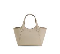BOSS Tote Bag aus genarbtem Leder mit Logo-Schriftzug - Style Lenah New Tote, 50563395 Hellbeige ONESI