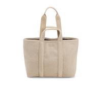 BOSS Tote Bag aus strukturiertem Gewebe mit Gummi-Logo - Style Palmah TOTE L, 50573624 Hellbeige ONESI