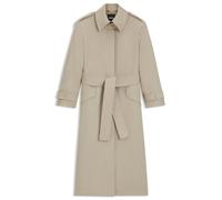 BOSS Trenchcoat aus Schurwolle mit Gürtel - Style Ciolet, 50543198 Hellbeige 36