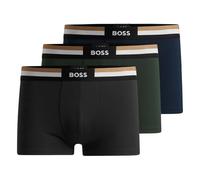 Trunk BOSS "Trunk 3P Motion", Damen, Gr. S, 3 Stk., open miscellaneous 983, Jersey, Obermaterial: 57% Baumwolle, 38% Polyester, 5% Elasthan, körpernah, Unterhosen, mit elastischem Bund (87499656-S) op