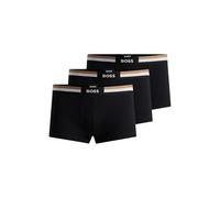 BOSS Motion Boxershorts schwarz/weiß/beige (3er-Pack) - L