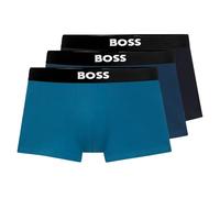 BOSS Trunks aus Baumwoll-Mix im 3er-Pack in Petrol, Größe M