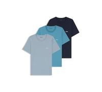 BOSS Trunks One - Regular Fit, Baumwoll-Elasthan 3er-Pack, Aqua, Größe XL
