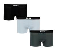 BOSS Trunks aus Baumwoll-Mix im 3er-Pack in Mittelgrau, Größe XXL