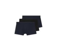 Trunk BOSS "Trunk 3P BOSS ONE", Herren, Gr. L, 3 Stk., open blau 482, Jersey, Obermaterial: 95% Baumwolle, 5% Elasthan, eng, Unterhosen, mittlere Bundhöhe, 1x gemustert, 2x unifarben (87675028-L) open