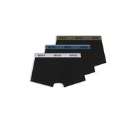 BOSS Trunk Power Boxershorts schwarz weiß blau (3 Stück) - XL