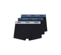BOSS Trunks 3P Power 10276514 01 Herren Baumwolle 3er-Pack Blau XXL