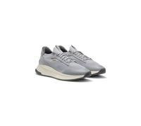 BOSS TTNM EVO Sneakers mit gestricktem Obermaterial und Velourslederdetails - Style TTNM EVO_Slon_knrsd, 50523113 Grau 39