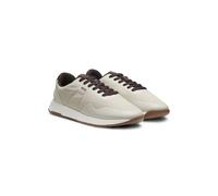 BOSS TTNM Sneakers aus Mesh mit geschmeidigen Details - Style Titanium_Runn_trtxpu, 50563962 Hellbeige 43