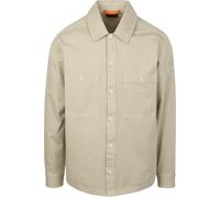 BOSS Überhemd Locky Hellbeige - Größe M Beige M