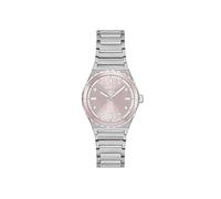 BOSS Uhr mit DREI-Zeiger-Quarzwerk für Damen Kollektion Candor Ladies Sport mit Silbernes Edelstahlarmband - 1502788