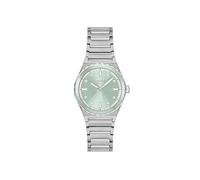 BOSS Uhr mit DREI-Zeiger-Quarzwerk für Damen Kollektion Candor Ladies Sport mit Silbernes Edelstahlarmband - 1502787