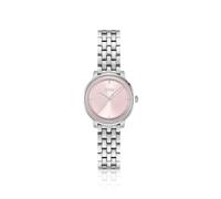 BOSS Uhr mit rosa Zifferblatt und Gliederarmband - Style LUCIA, 58565058 Silberfarben ONESI