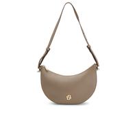 BOSS Umhängetasche aus Leder mit Double-B-Monogramm - Style BOSS BEYOND Halfmoon, 50547705 Beige ONESI