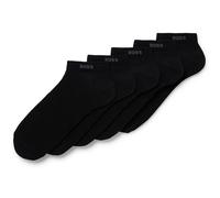 BOSS Herren 5P AS Uni CC Fünferpack Sneakers-Socken aus Baumwoll-Mix mit Branding