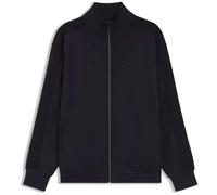 BOSS Regular-Fit Sweatshirt mit tonalem Jacquard-Tape - Style SW_Union Tape FZ, 50564098 Dunkelblau XXXL