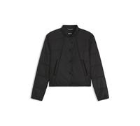 BOSS Verstaubare Jacke aus schimmerndem, wasserabweisendem Gewebe - Style Pio, 50551842 Schwarz 40