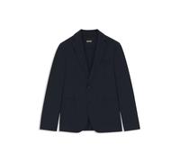 BOSS Verstaubares Slim-Fit Sakko aus wasserabweisendem Stretch-Gewebe - Style P-Hanry-WG-PK-253F, 50543480 Dunkelblau 50