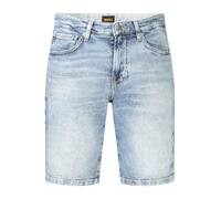 Boss Verwaschene Jeansshorts Normale Passform 5 Taschen Logo - Größe: 29
