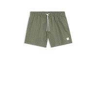 BOSS Bedruckte Badeshorts mit Logo-Badge - Style Vibe, 50518968 Grün XL