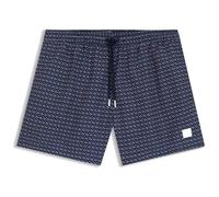 BOSS Badeshorts mit feinem Print und Logo-Badge - Style Vibe, 50518968 Blau XL