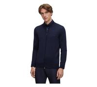 Boss - Vielseitiger Cardigan mit besticktem Logo - - Knitwear - Herren - Blau - 3XL