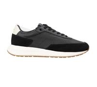 BOSS Low Top Sneaker aus echtem Leder Modell 'VINSTON' in Black, Größe 40