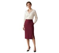 Boss - "Vizena" Bleistiftrock für Damen (Dunkelrot) EU 36 / UK 8