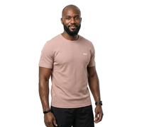 BOSS Herren Waffle T-Shirt (Waffeloptik) – Baumwollmischung, Rundhals, Logo – Beige S