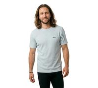 Pyjamaoberteil BOSS "Waffle T-Shirt", Herren, Gr. XXL, weiß (open blau 499), Obermaterial: 60% Baumwolle, 40% Polyester, regular fit, Rundhals, Shirts (30264932-XXL) open blau 499