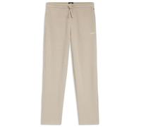BOSS Pyjama-Hose Waffle Pants 50535877 Baumwoll-Mix gesticktes Logo Hellbeige L
