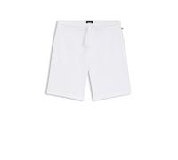 BOSS Pyjama-Shorts mit Waffelstruktur und Logo-Stickerei - Style Waffle Shorts, 50535884 Weiß XL